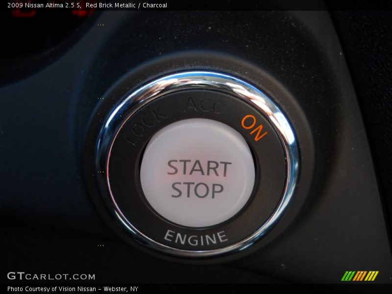 Red Brick Metallic / Charcoal 2009 Nissan Altima 2.5 S