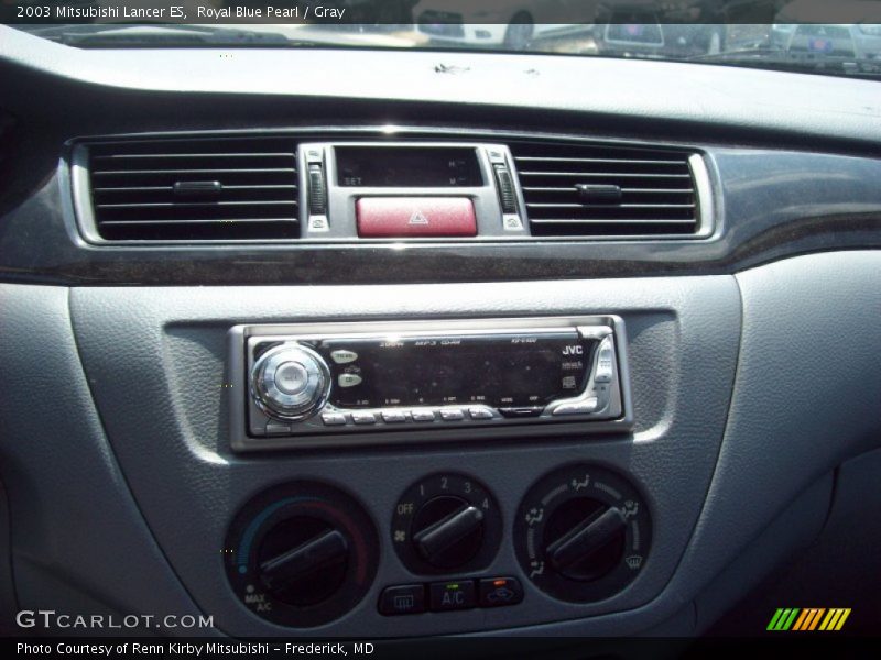 Royal Blue Pearl / Gray 2003 Mitsubishi Lancer ES