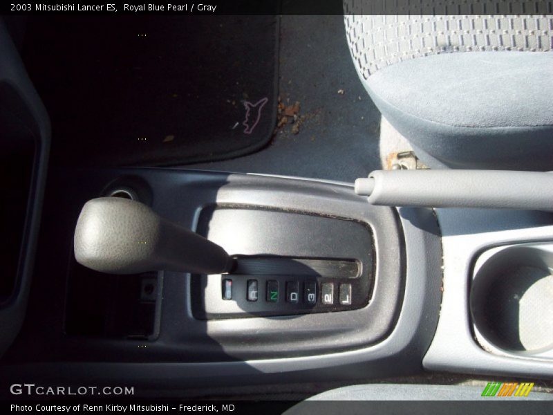 Royal Blue Pearl / Gray 2003 Mitsubishi Lancer ES