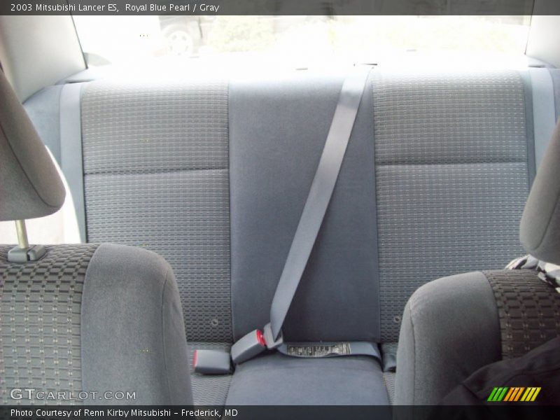 Royal Blue Pearl / Gray 2003 Mitsubishi Lancer ES