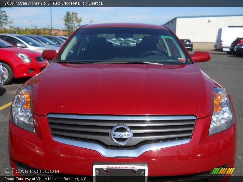Red Brick Metallic / Charcoal 2009 Nissan Altima 2.5 S