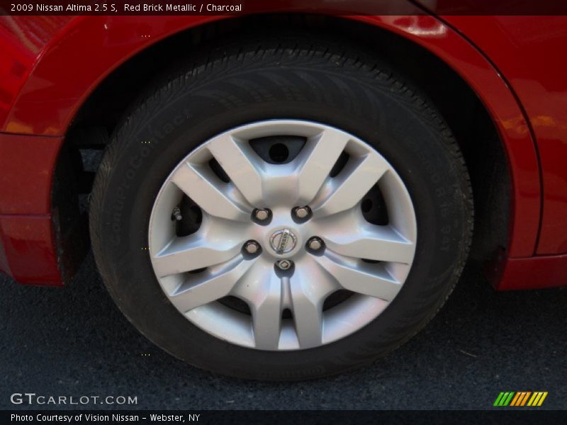 Red Brick Metallic / Charcoal 2009 Nissan Altima 2.5 S