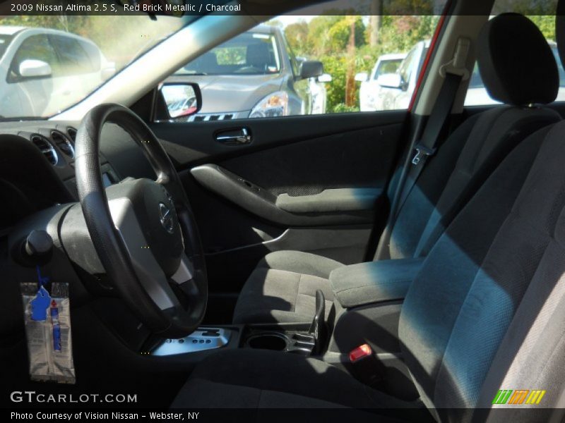 Red Brick Metallic / Charcoal 2009 Nissan Altima 2.5 S