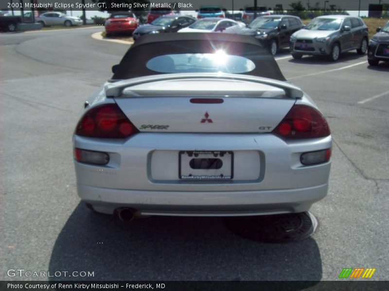 Sterling Silver Metallic / Black 2001 Mitsubishi Eclipse Spyder GT