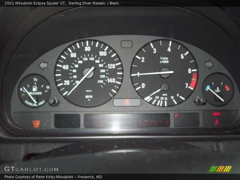  2001 Eclipse Spyder GT Spyder GT Gauges