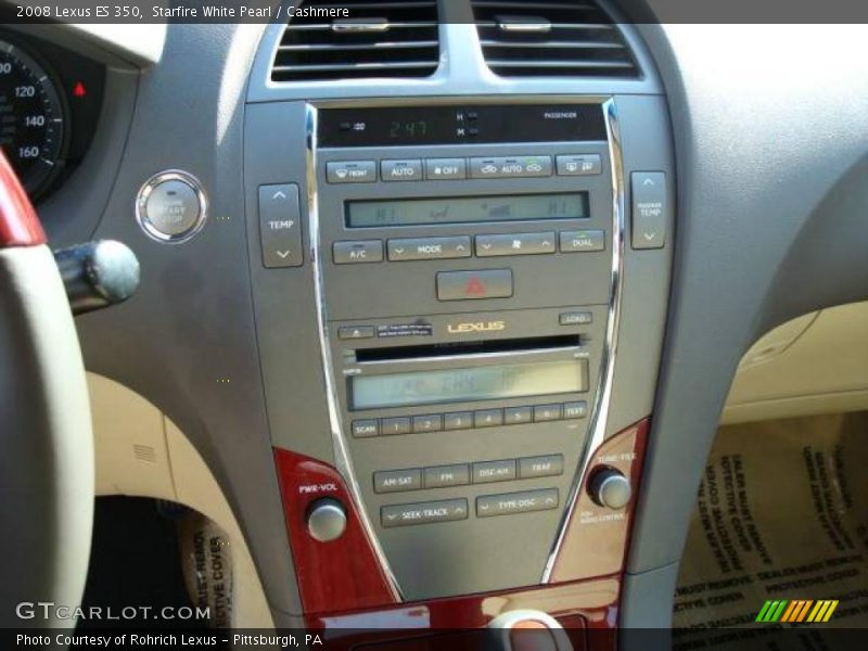 Starfire White Pearl / Cashmere 2008 Lexus ES 350