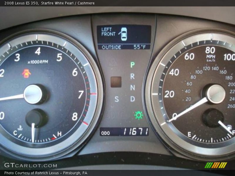 Starfire White Pearl / Cashmere 2008 Lexus ES 350