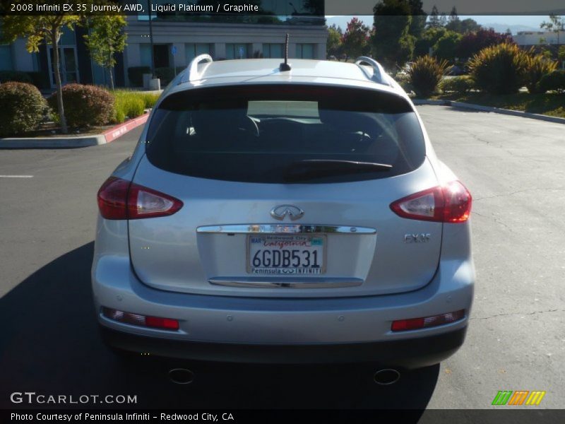 Liquid Platinum / Graphite 2008 Infiniti EX 35 Journey AWD