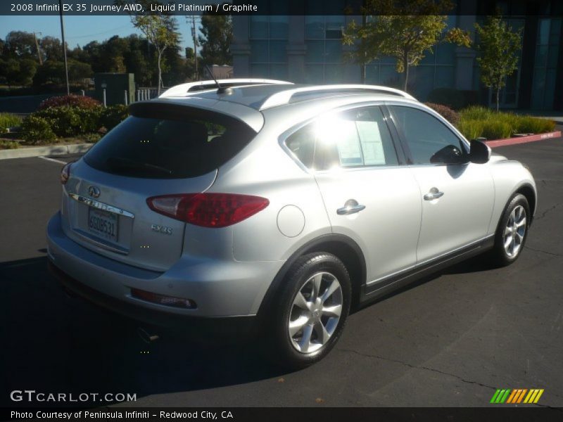 Liquid Platinum / Graphite 2008 Infiniti EX 35 Journey AWD