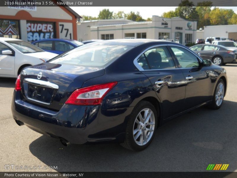 Navy Blue / Charcoal 2010 Nissan Maxima 3.5 SV