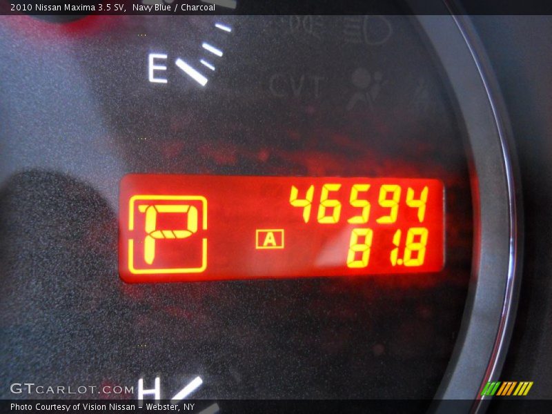 Navy Blue / Charcoal 2010 Nissan Maxima 3.5 SV