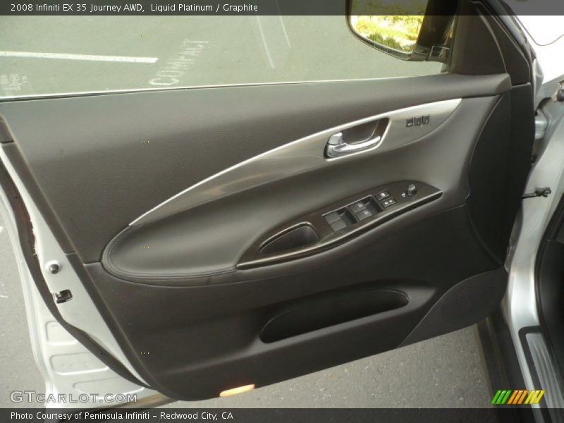 Liquid Platinum / Graphite 2008 Infiniti EX 35 Journey AWD