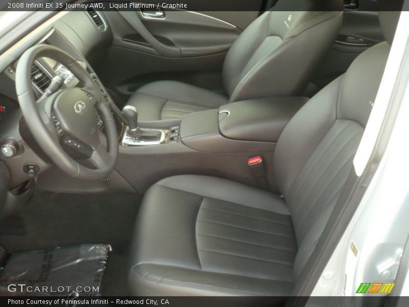 Liquid Platinum / Graphite 2008 Infiniti EX 35 Journey AWD
