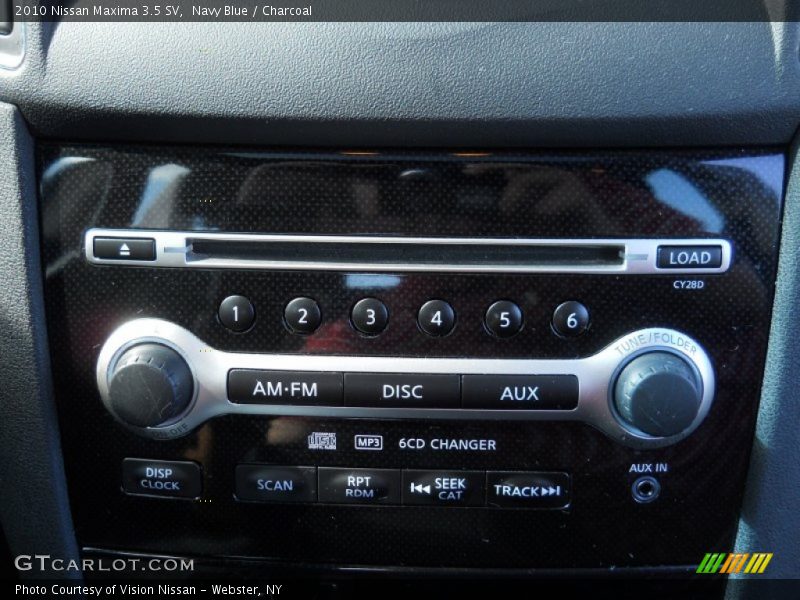Navy Blue / Charcoal 2010 Nissan Maxima 3.5 SV
