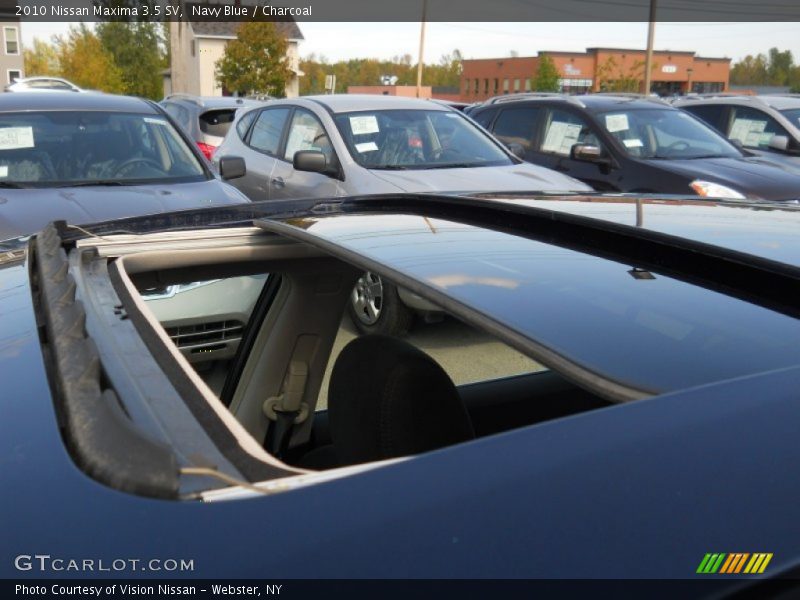 Navy Blue / Charcoal 2010 Nissan Maxima 3.5 SV