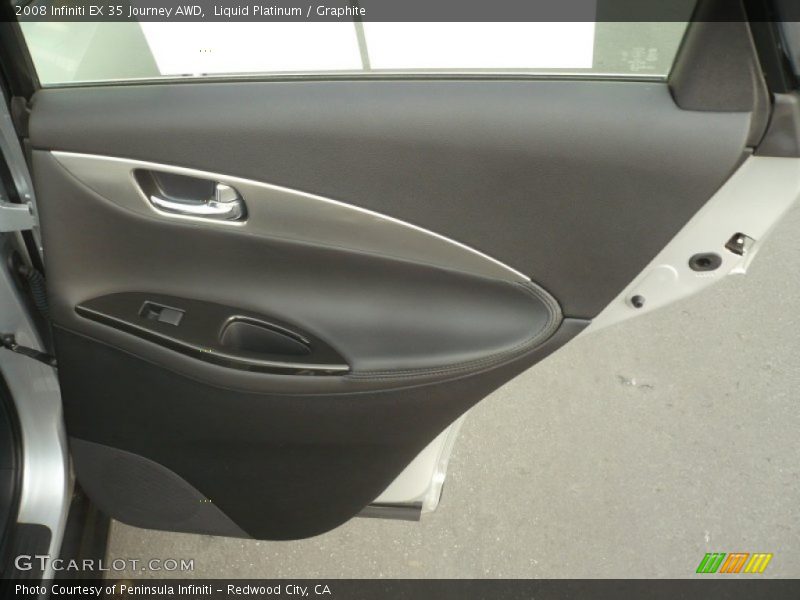 Liquid Platinum / Graphite 2008 Infiniti EX 35 Journey AWD