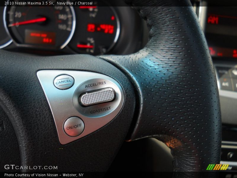 Navy Blue / Charcoal 2010 Nissan Maxima 3.5 SV