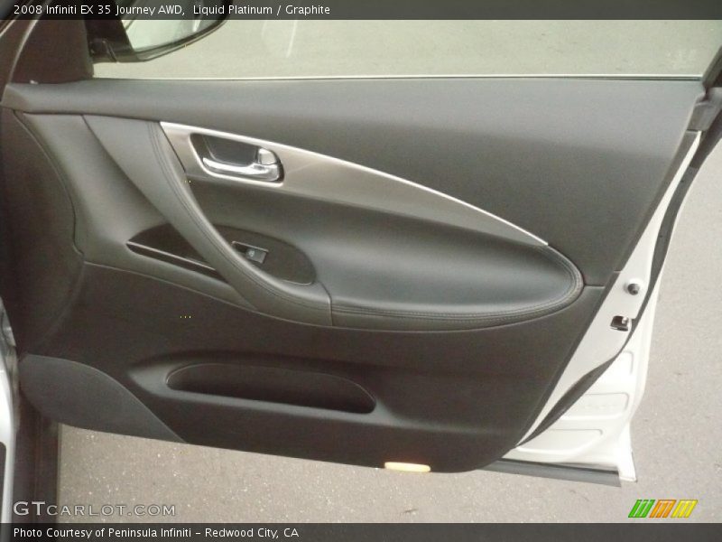 Liquid Platinum / Graphite 2008 Infiniti EX 35 Journey AWD