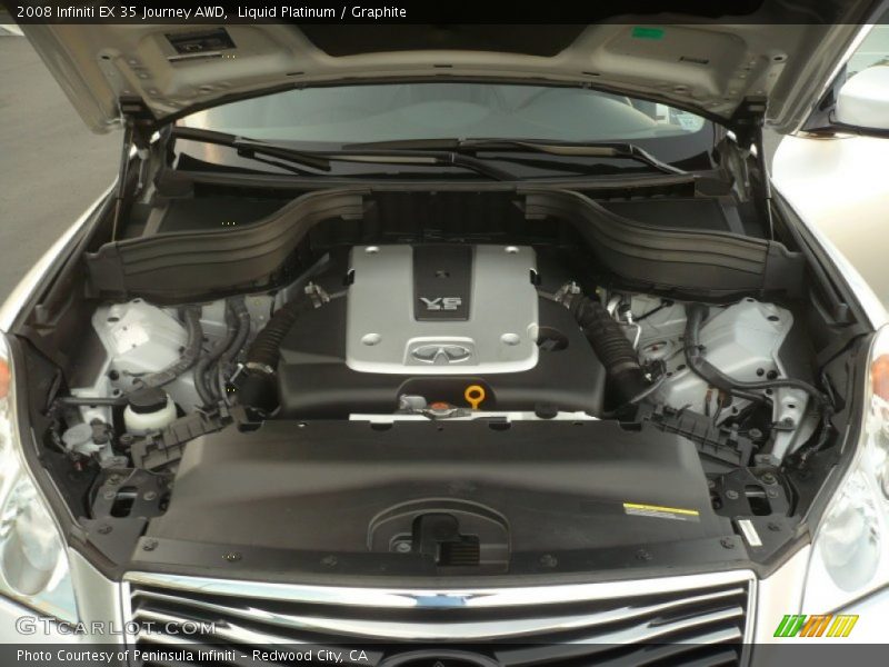 Liquid Platinum / Graphite 2008 Infiniti EX 35 Journey AWD
