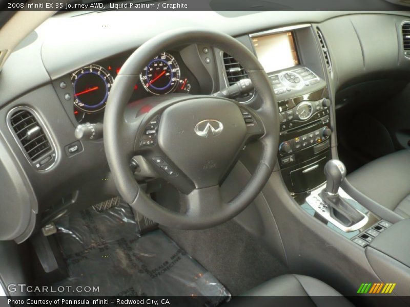 Liquid Platinum / Graphite 2008 Infiniti EX 35 Journey AWD