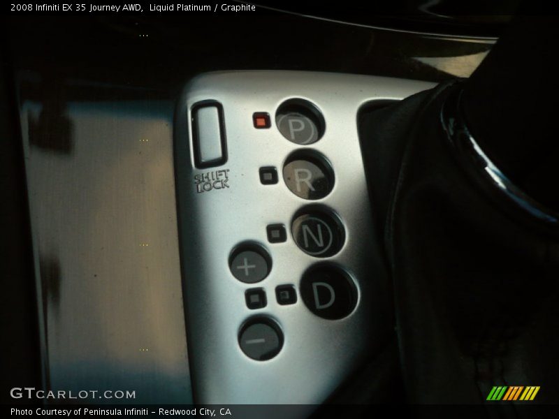 Liquid Platinum / Graphite 2008 Infiniti EX 35 Journey AWD