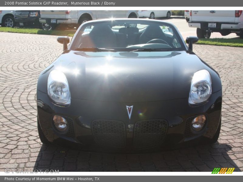 Mysterious Black / Ebony 2008 Pontiac Solstice GXP Roadster
