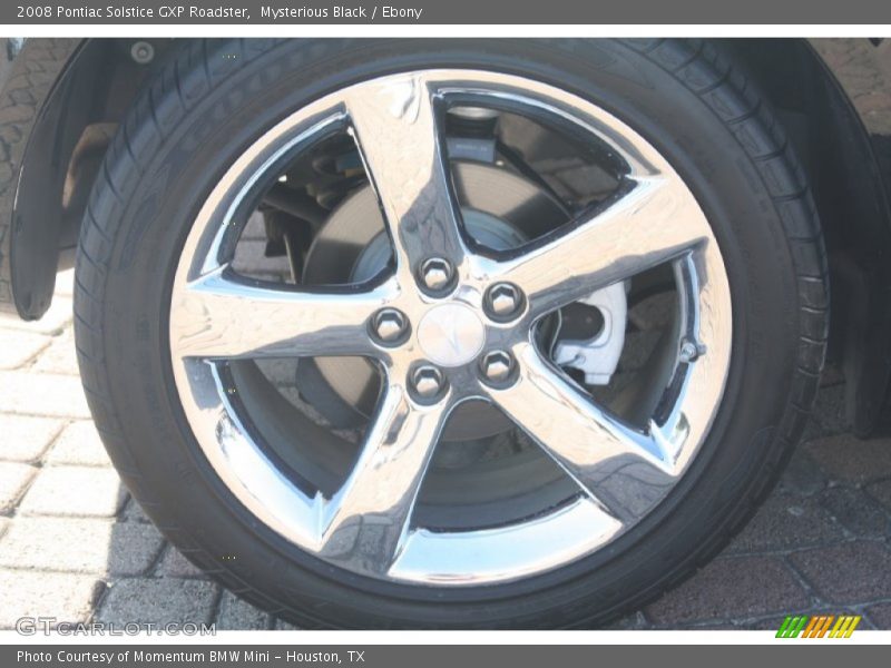 Mysterious Black / Ebony 2008 Pontiac Solstice GXP Roadster