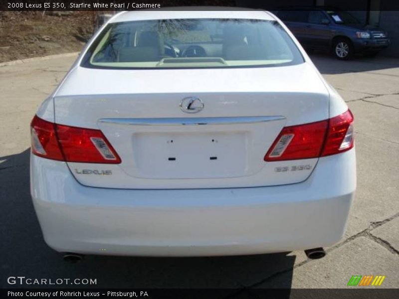 Starfire White Pearl / Cashmere 2008 Lexus ES 350