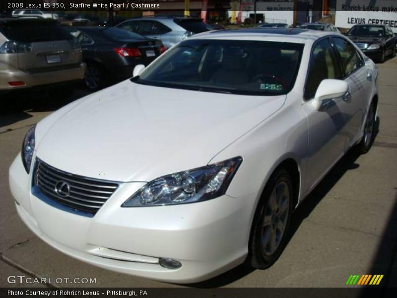 Starfire White Pearl / Cashmere 2008 Lexus ES 350