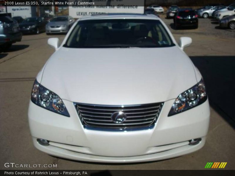 Starfire White Pearl / Cashmere 2008 Lexus ES 350
