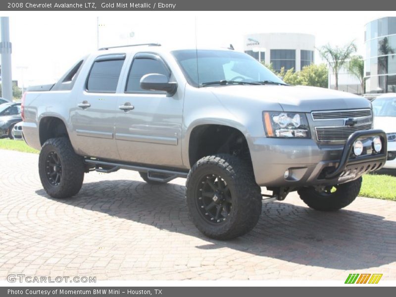 Gold Mist Metallic / Ebony 2008 Chevrolet Avalanche LTZ