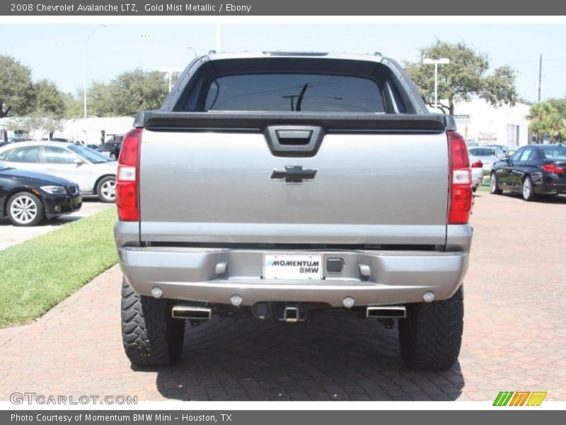 Gold Mist Metallic / Ebony 2008 Chevrolet Avalanche LTZ