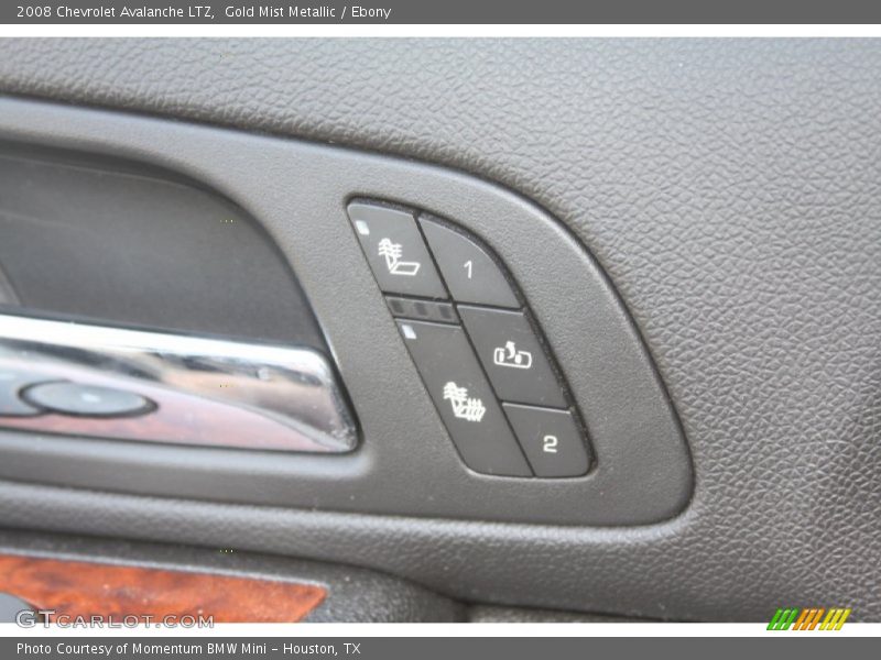 Gold Mist Metallic / Ebony 2008 Chevrolet Avalanche LTZ