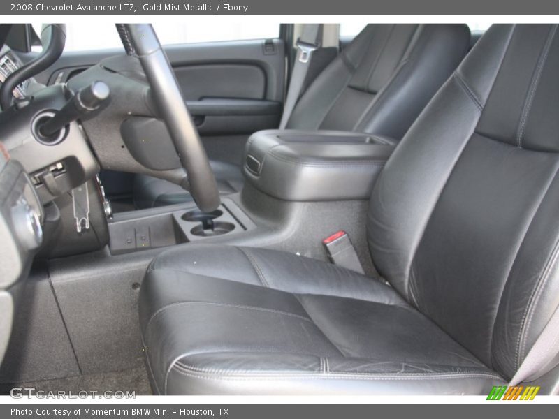  2008 Avalanche LTZ Ebony Interior