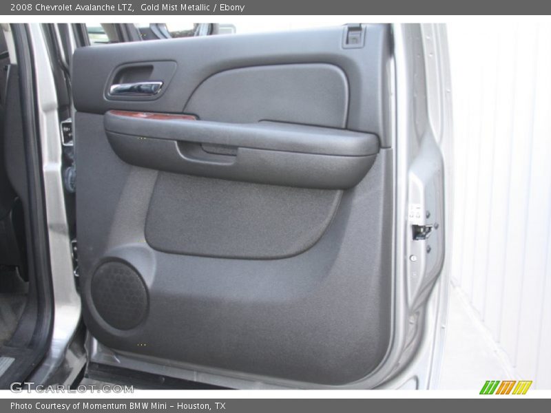 Gold Mist Metallic / Ebony 2008 Chevrolet Avalanche LTZ