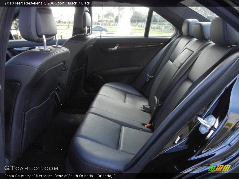 Black / Black 2010 Mercedes-Benz C 300 Sport