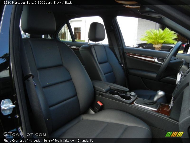 Black / Black 2010 Mercedes-Benz C 300 Sport