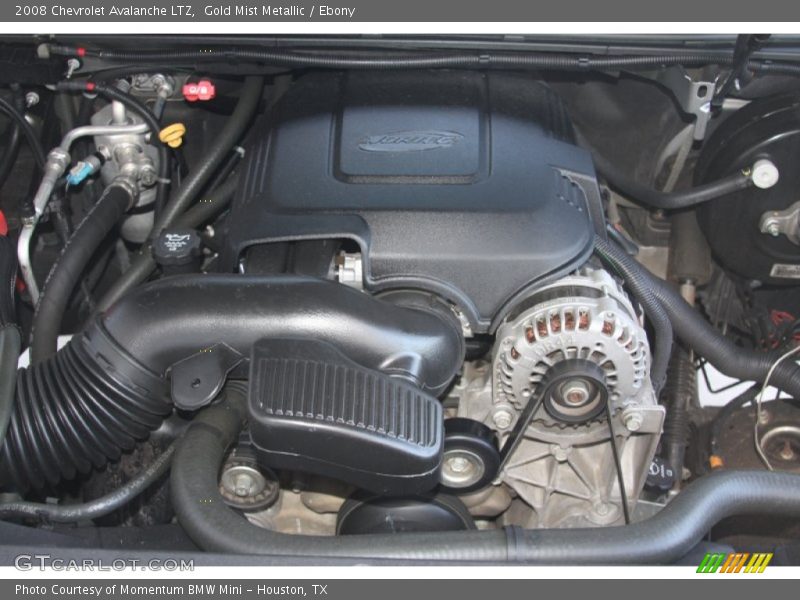  2008 Avalanche LTZ Engine - 5.3 Liter OHV 16-Valve Vortec V8