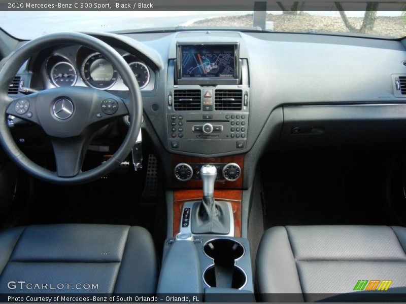 Black / Black 2010 Mercedes-Benz C 300 Sport