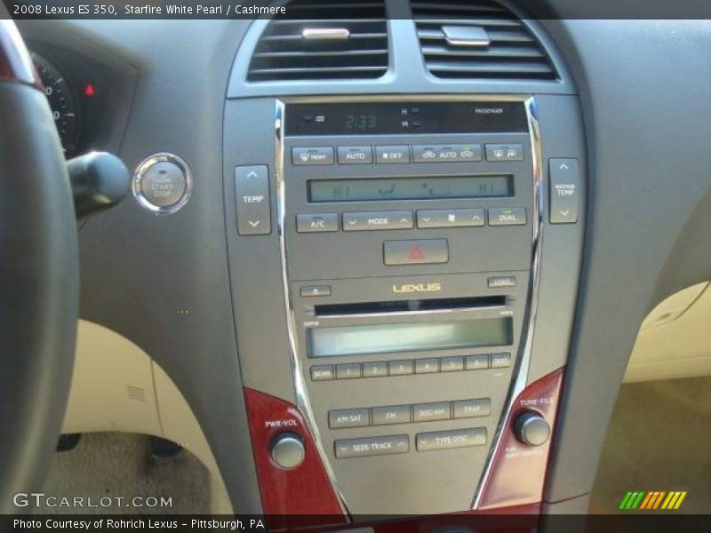 Starfire White Pearl / Cashmere 2008 Lexus ES 350