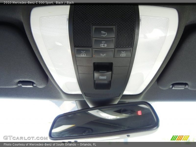 Black / Black 2010 Mercedes-Benz C 300 Sport