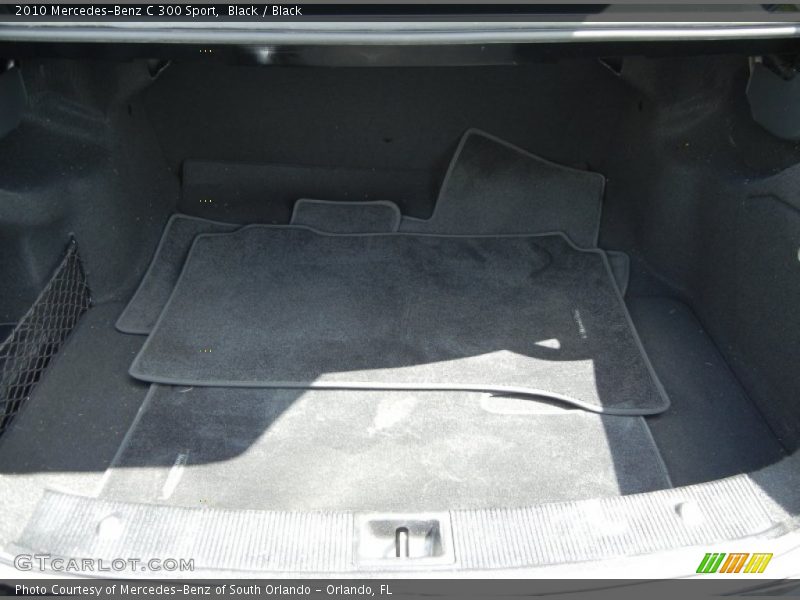 Black / Black 2010 Mercedes-Benz C 300 Sport