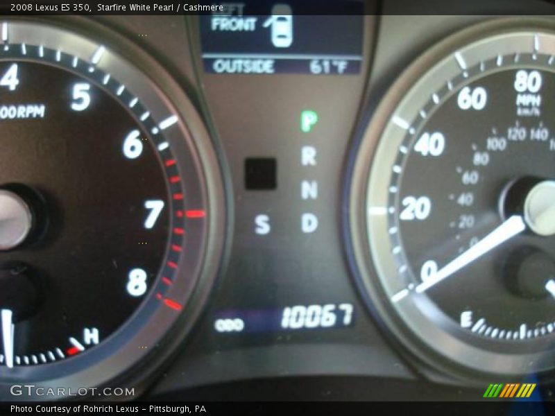 Starfire White Pearl / Cashmere 2008 Lexus ES 350