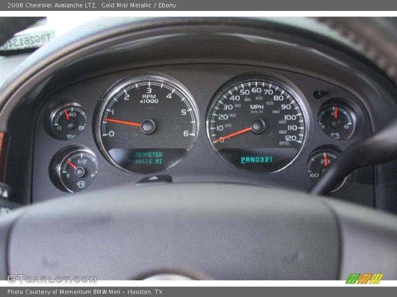  2008 Avalanche LTZ LTZ Gauges