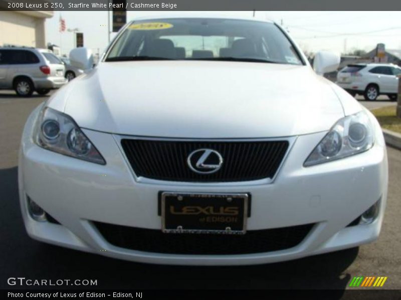 Starfire White Pearl / Cashmere Beige 2008 Lexus IS 250