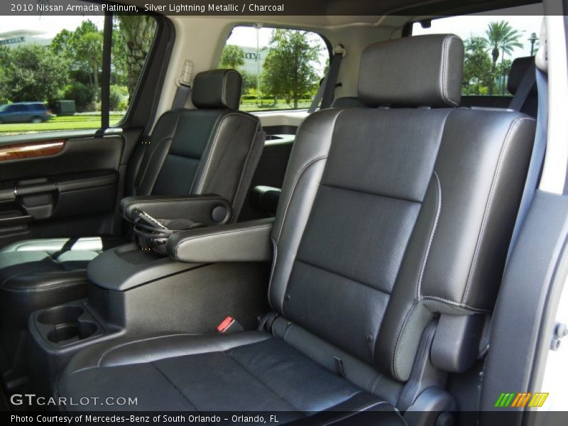  2010 Armada Platinum Charcoal Interior