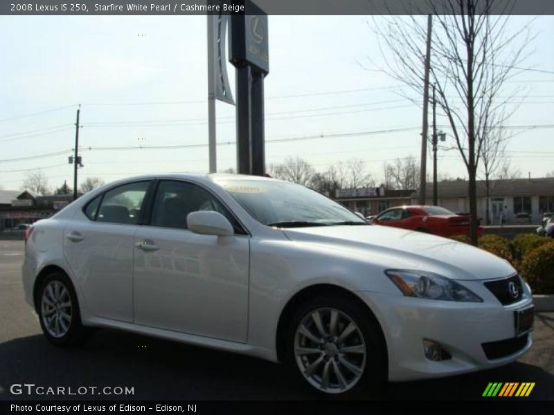 Starfire White Pearl / Cashmere Beige 2008 Lexus IS 250