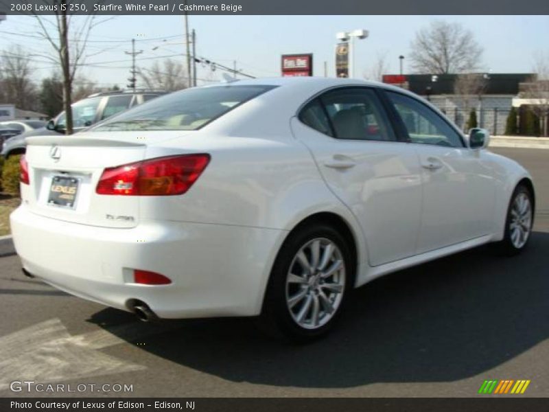Starfire White Pearl / Cashmere Beige 2008 Lexus IS 250