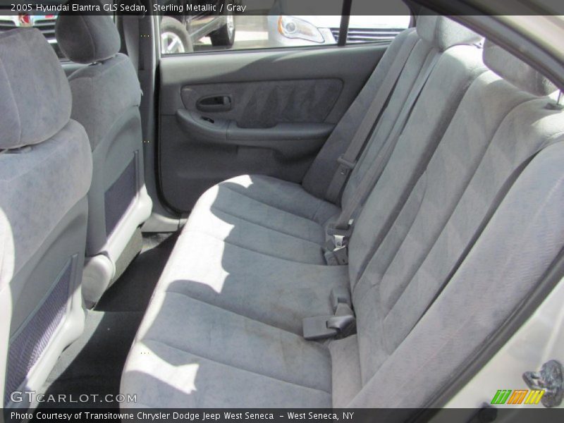 Sterling Metallic / Gray 2005 Hyundai Elantra GLS Sedan