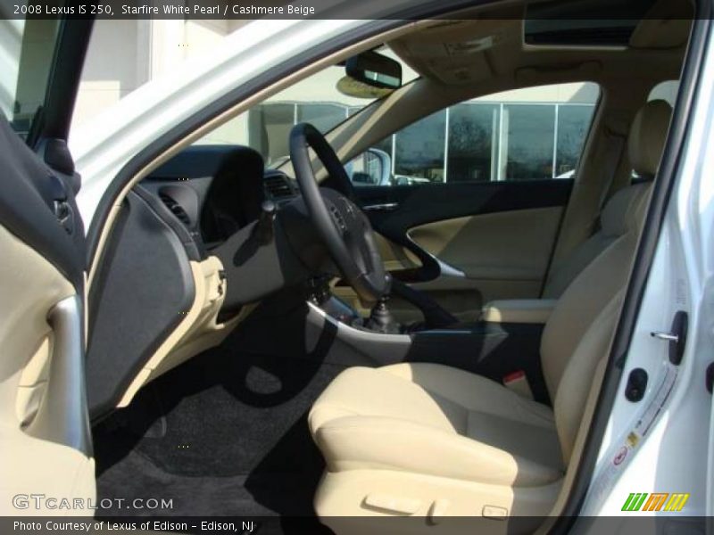 Starfire White Pearl / Cashmere Beige 2008 Lexus IS 250